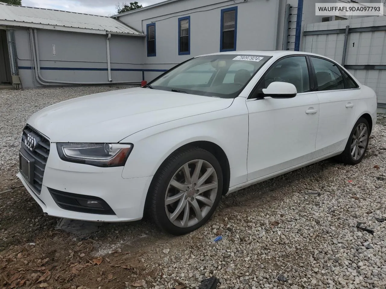 2013 Audi A4 Premium Plus VIN: WAUFFAFL9DA097793 Lot: 79097924