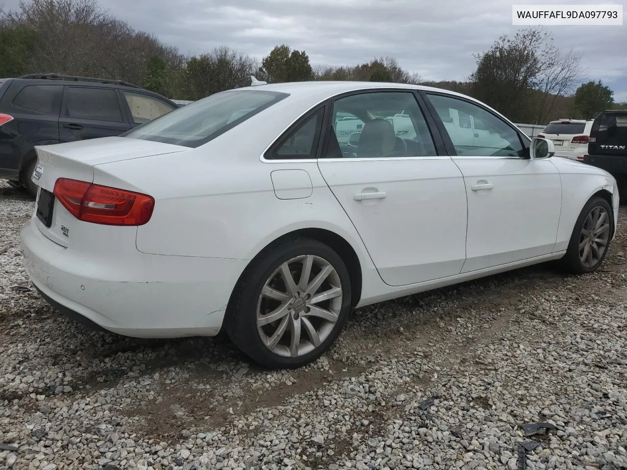 2013 Audi A4 Premium Plus VIN: WAUFFAFL9DA097793 Lot: 79097924