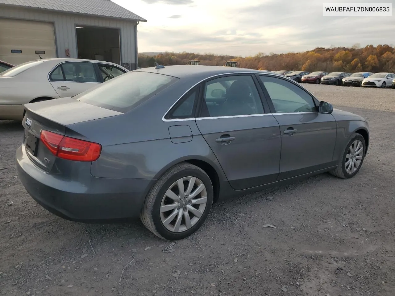 2013 Audi A4 Premium VIN: WAUBFAFL7DN006835 Lot: 79134584