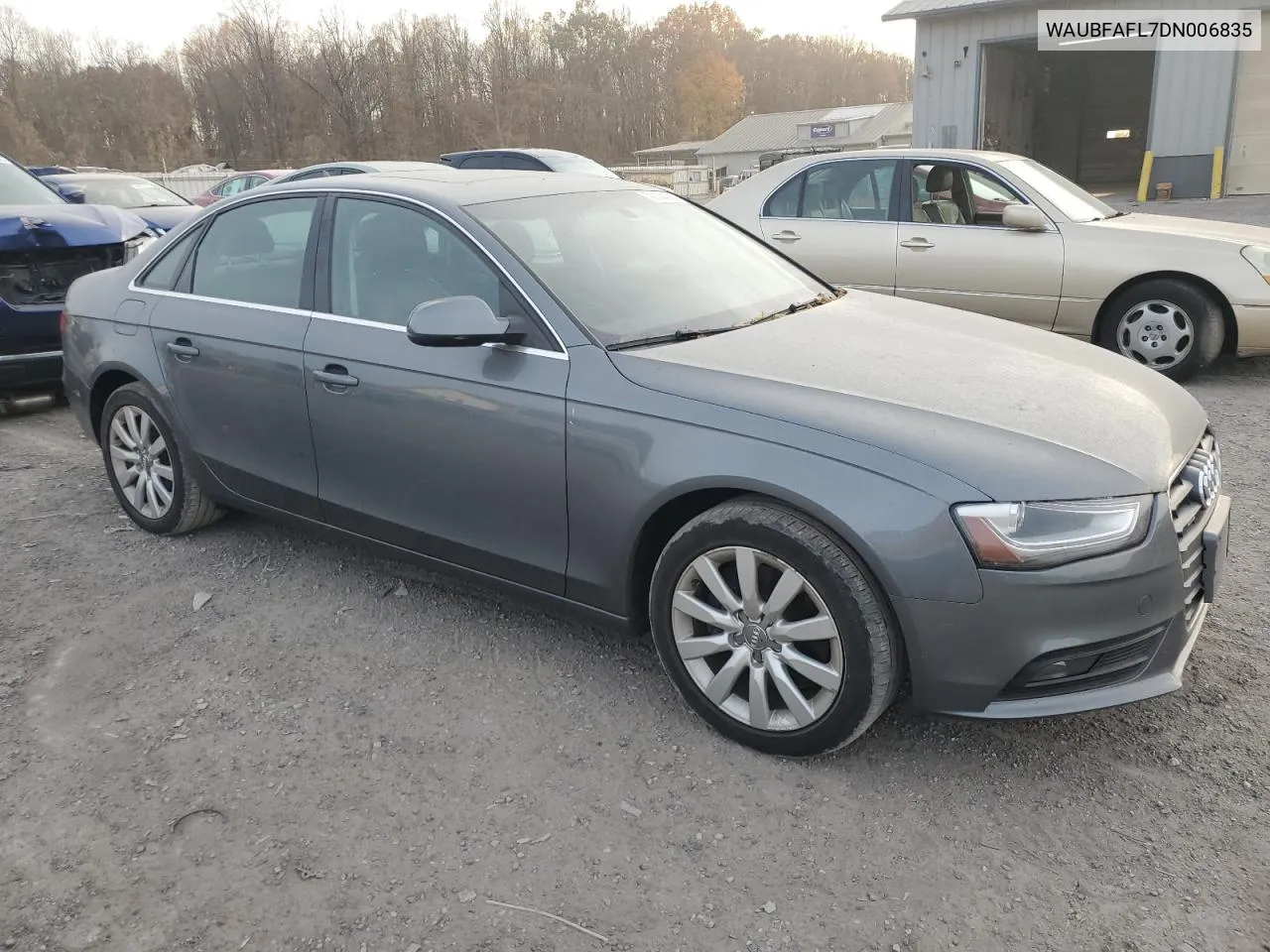 2013 Audi A4 Premium VIN: WAUBFAFL7DN006835 Lot: 79134584