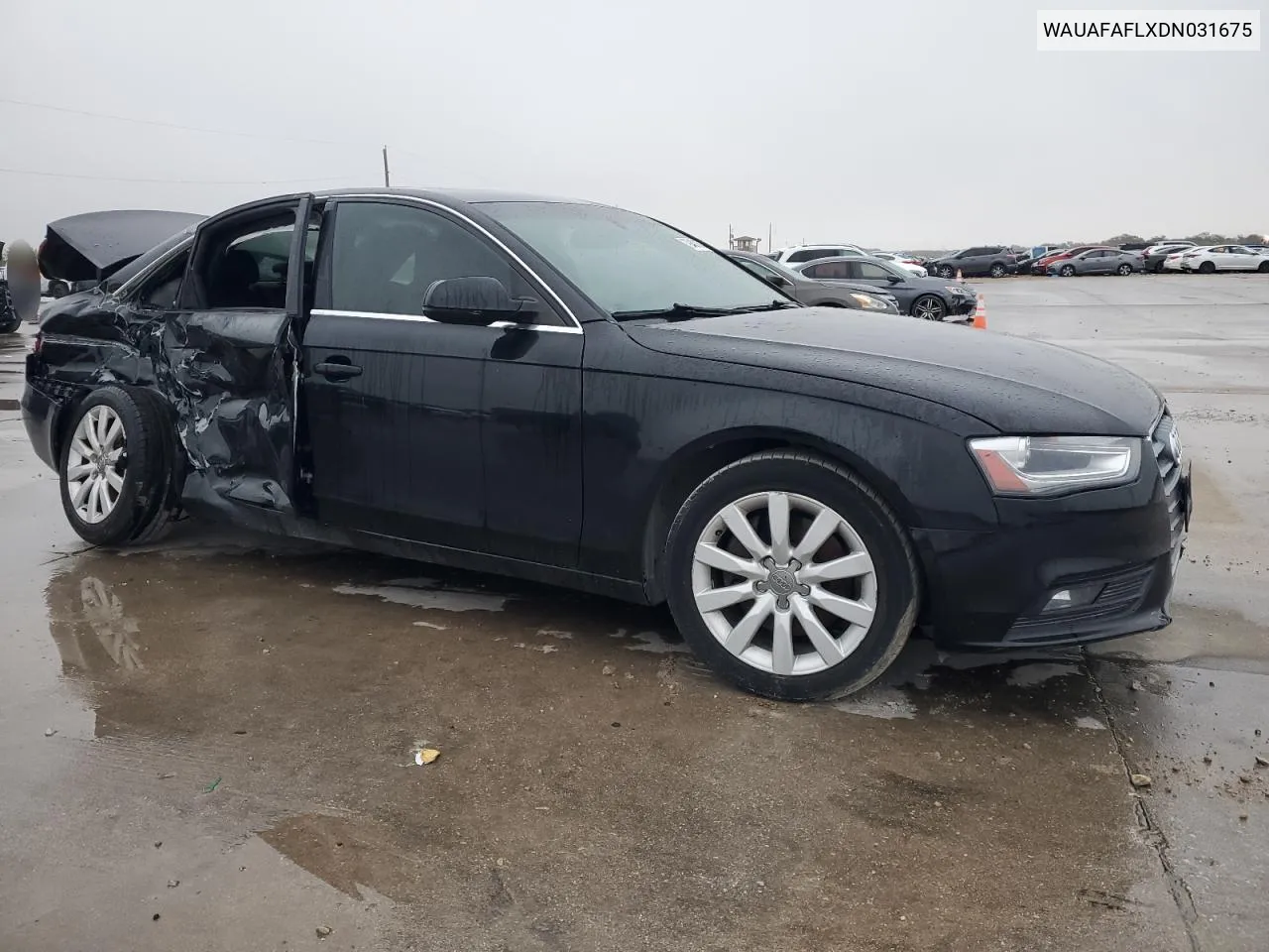 2013 Audi A4 Premium VIN: WAUAFAFLXDN031675 Lot: 79481634