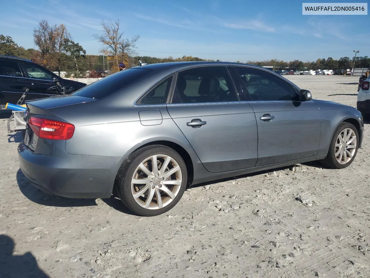 2013 Audi A4 Premium Plus VIN: WAUFFAFL2DN005416 Lot: 80190314