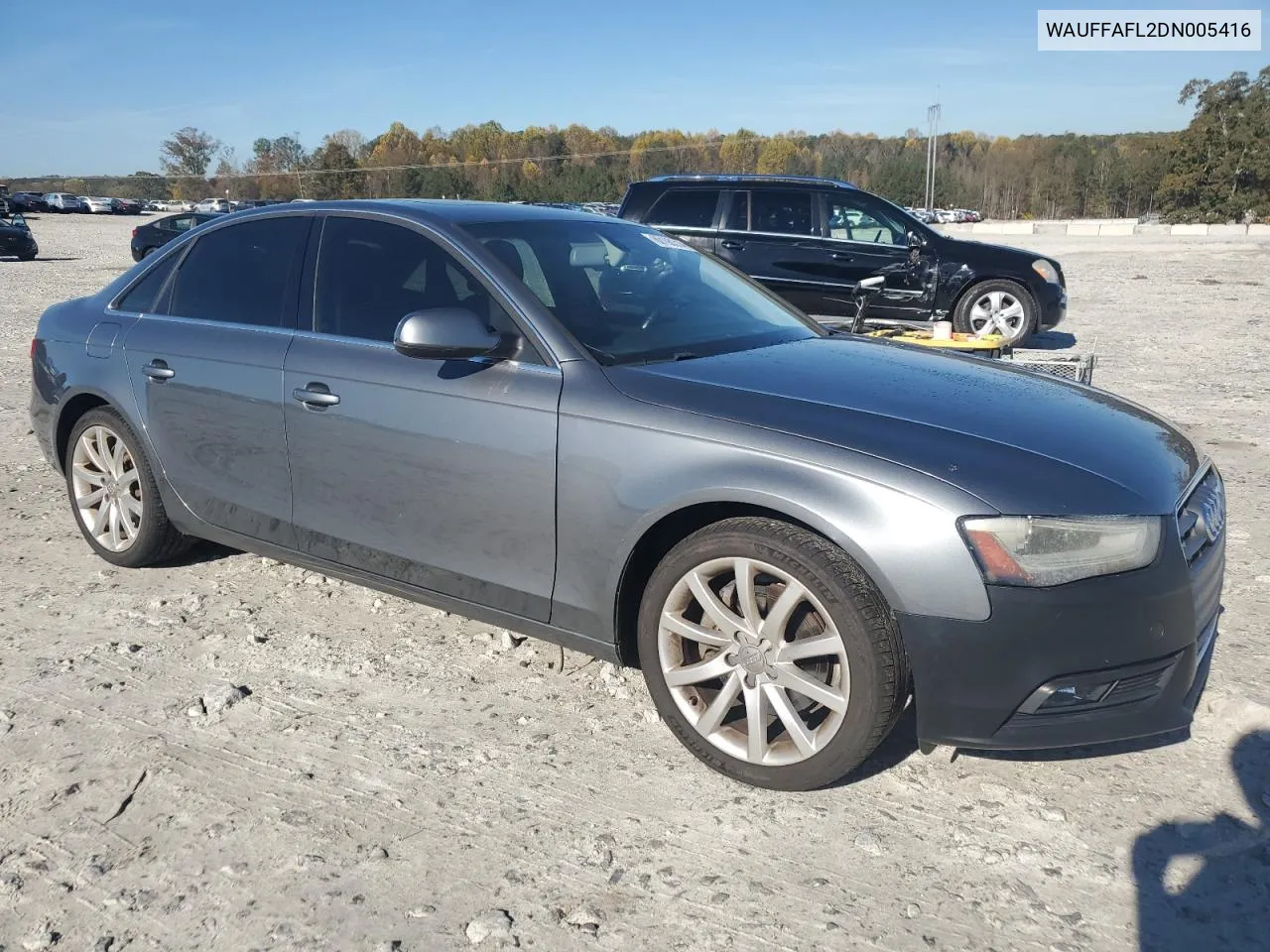 2013 Audi A4 Premium Plus VIN: WAUFFAFL2DN005416 Lot: 80190314