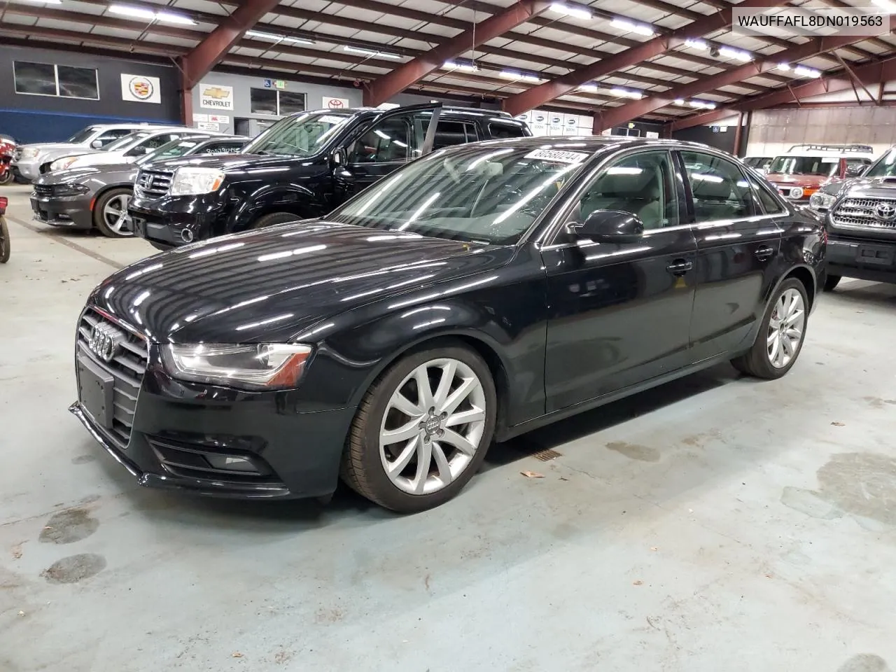 2013 Audi A4 Premium Plus VIN: WAUFFAFL8DN019563 Lot: 80580244