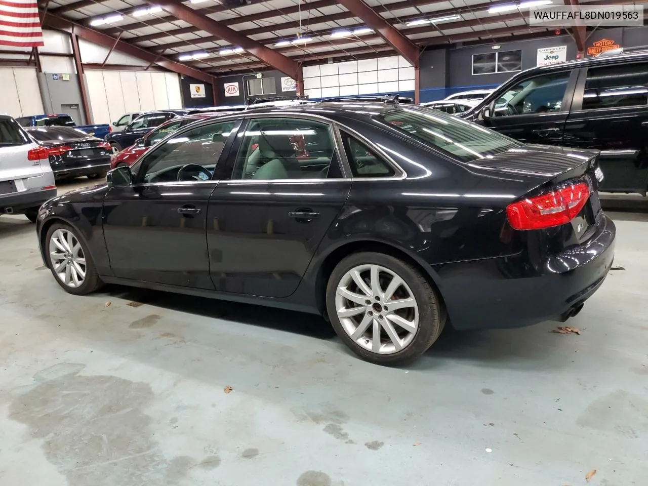 2013 Audi A4 Premium Plus VIN: WAUFFAFL8DN019563 Lot: 80580244