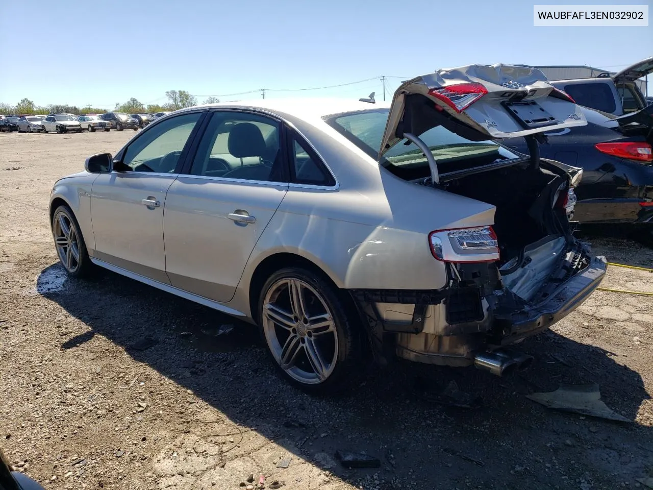 WAUBFAFL3EN032902 2014 Audi A4 Premium