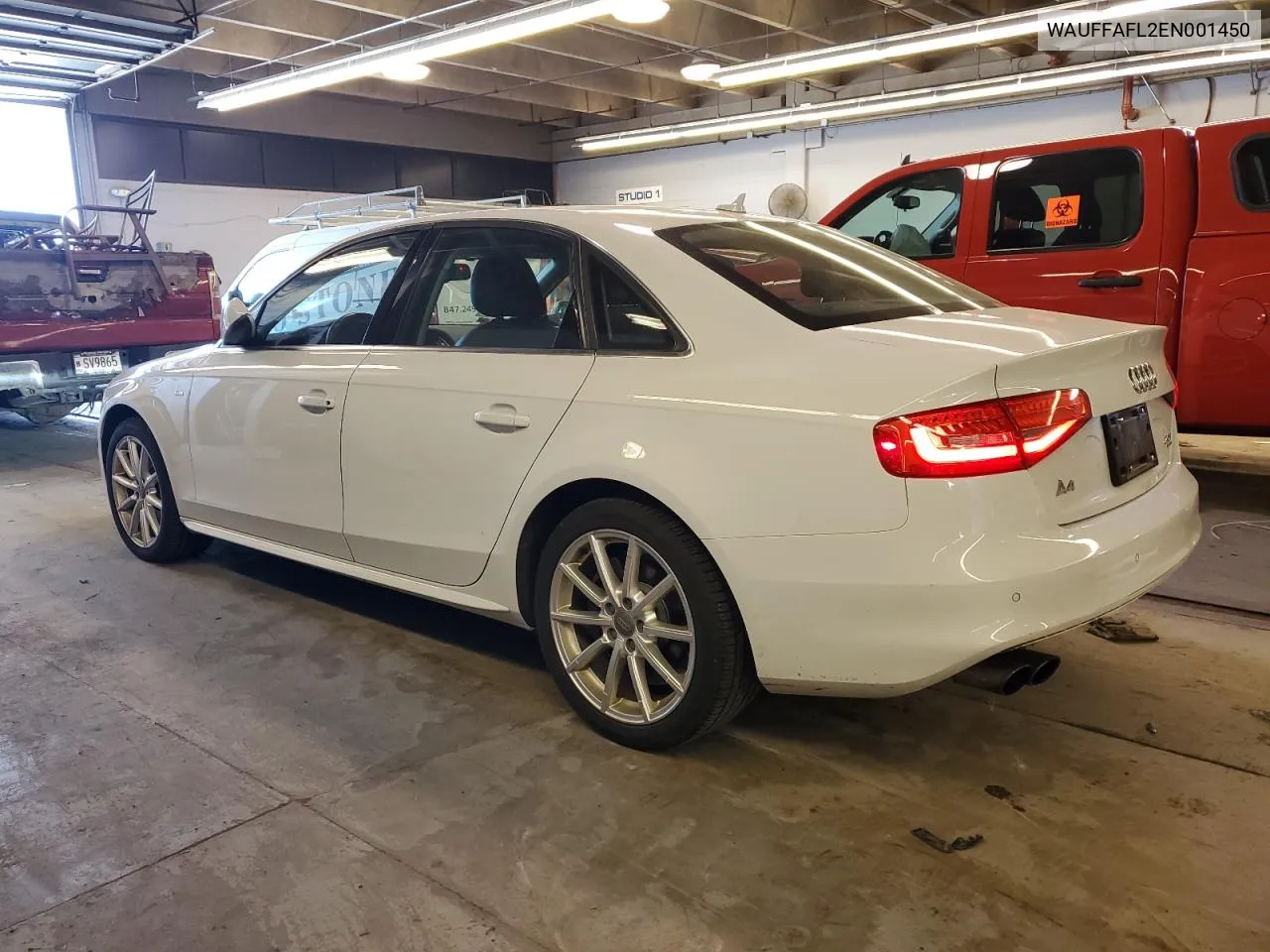 2014 Audi A4 Premium Plus VIN: WAUFFAFL2EN001450 Lot: 55139384