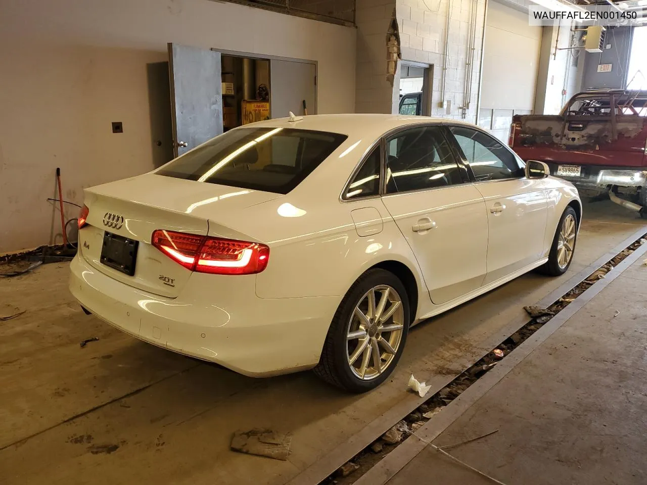 2014 Audi A4 Premium Plus VIN: WAUFFAFL2EN001450 Lot: 55139384