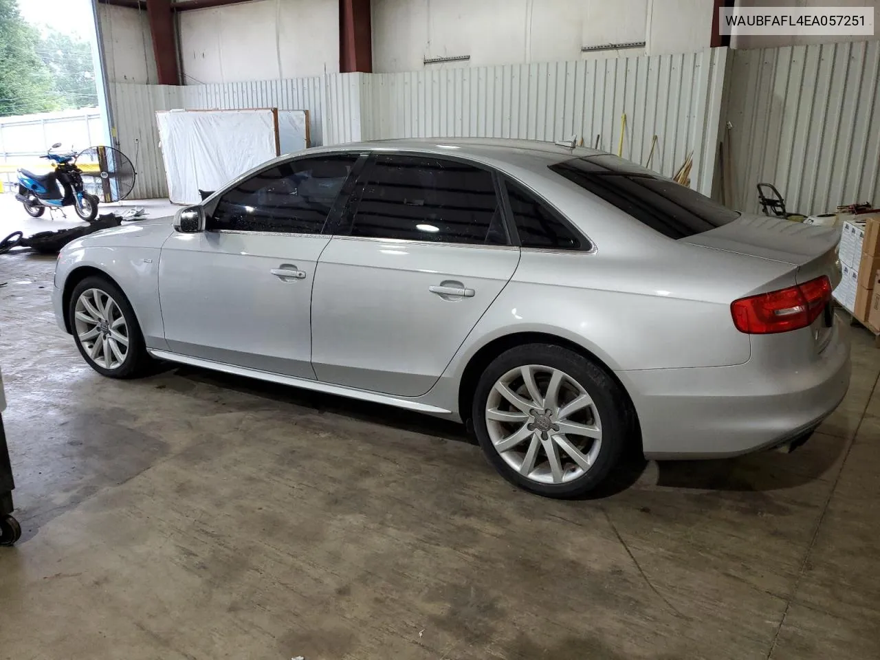 2014 Audi A4 Premium VIN: WAUBFAFL4EA057251 Lot: 64189984