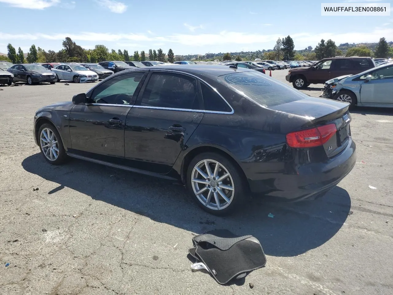 2014 Audi A4 Premium Plus VIN: WAUFFAFL3EN008861 Lot: 65603814