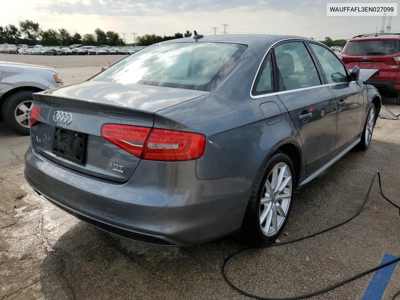 2014 Audi A4 Premium Plus VIN: WAUFFAFL3EN027099 Lot: 67523984