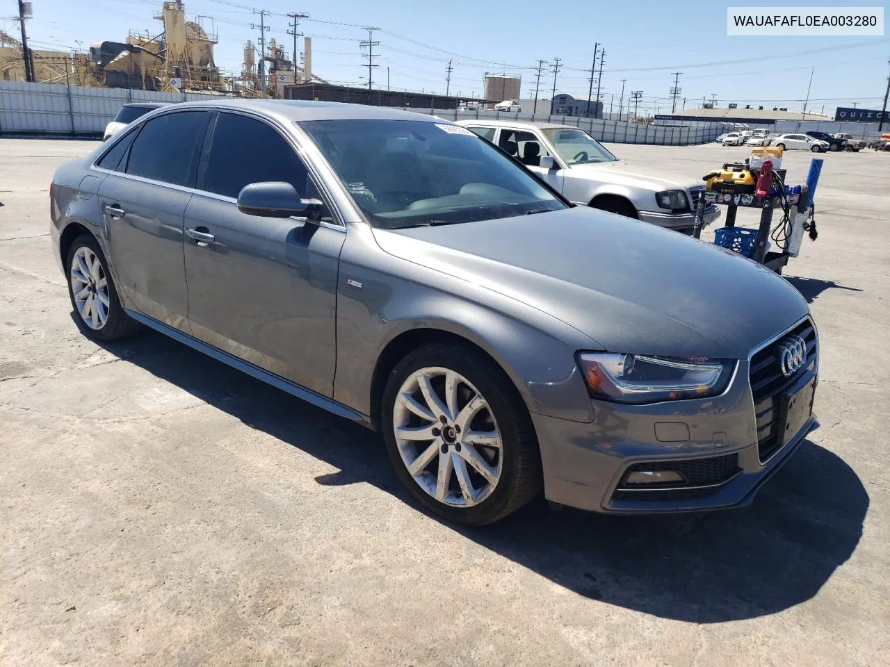 WAUAFAFL0EA003280 2014 Audi A4 Premium