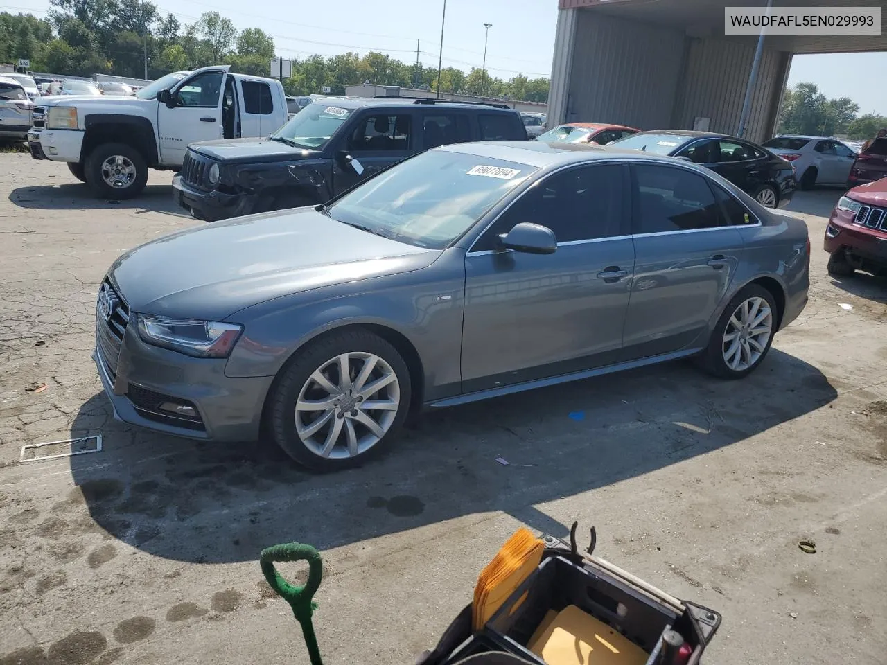 2014 Audi A4 Premium VIN: WAUDFAFL5EN029993 Lot: 69077094