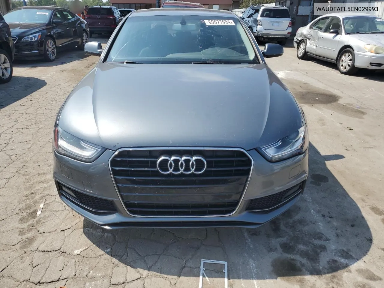 2014 Audi A4 Premium VIN: WAUDFAFL5EN029993 Lot: 69077094