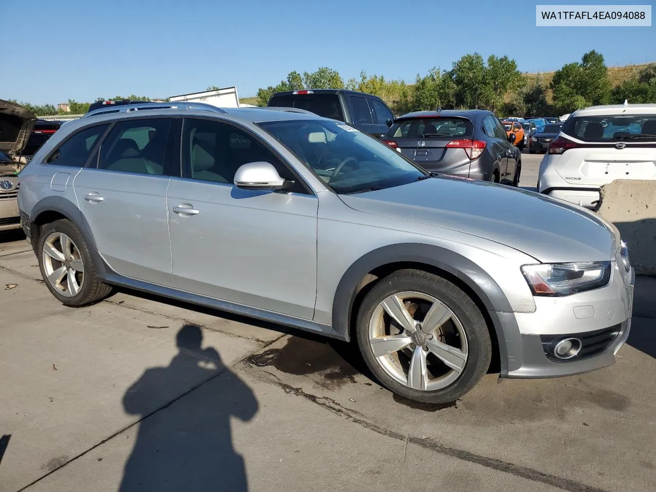 2014 Audi A4 Allroad Premium VIN: WA1TFAFL4EA094088 Lot: 69254824