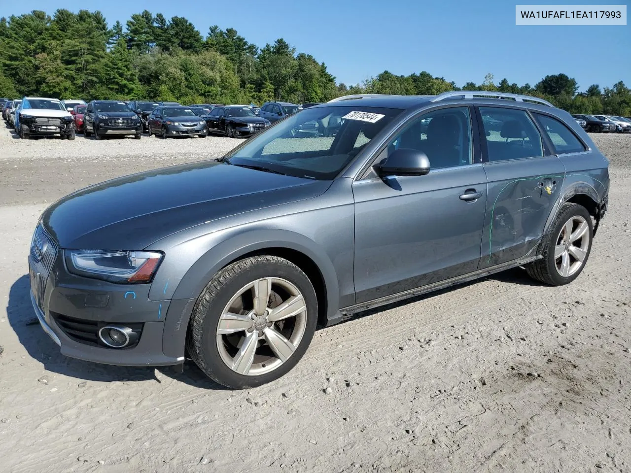 2014 Audi A4 Allroad Premium Plus VIN: WA1UFAFL1EA117993 Lot: 70170544