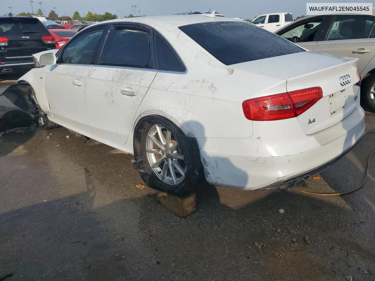 2014 Audi A4 Premium Plus VIN: WAUFFAFL2EN045545 Lot: 70236224