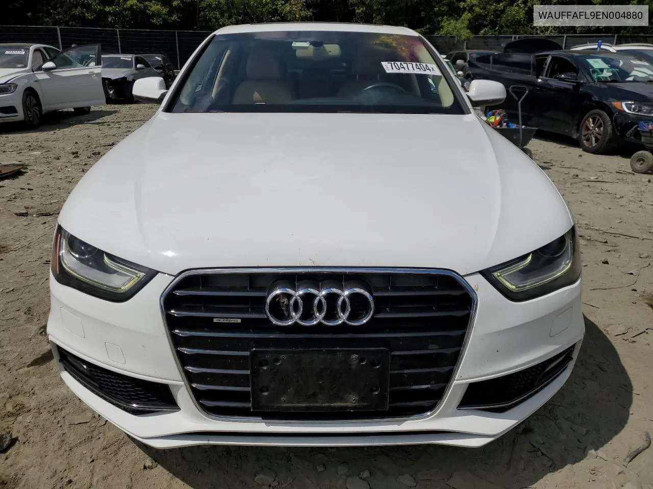 2014 Audi A4 Premium Plus VIN: WAUFFAFL9EN004880 Lot: 70477404