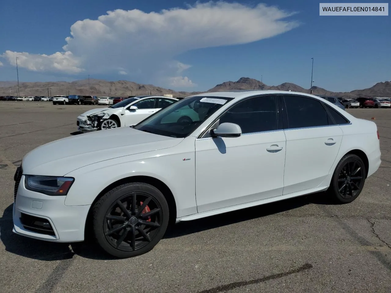 2014 Audi A4 Premium Plus VIN: WAUEFAFL0EN014841 Lot: 70717844