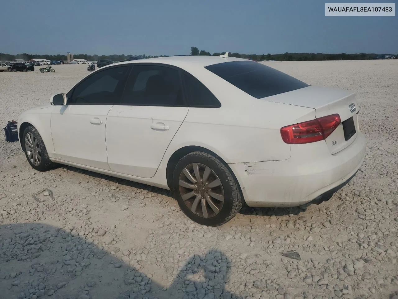 2014 Audi A4 Premium VIN: WAUAFAFL8EA107483 Lot: 70793144