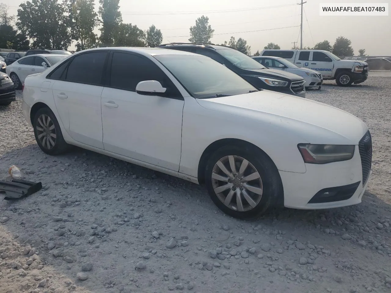 WAUAFAFL8EA107483 2014 Audi A4 Premium