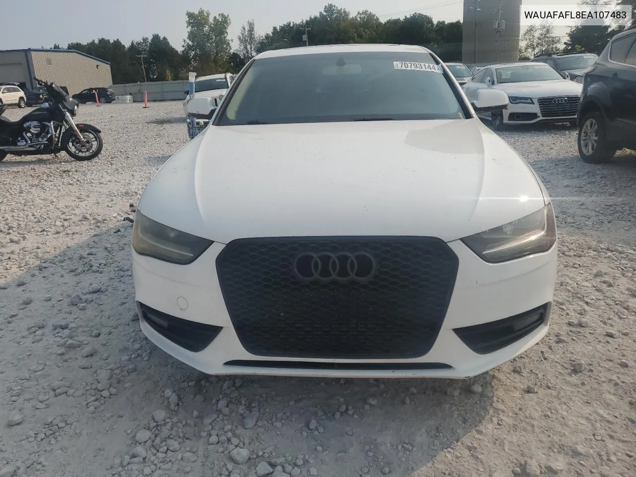 WAUAFAFL8EA107483 2014 Audi A4 Premium