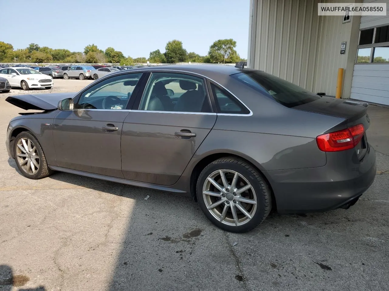 2014 Audi A4 Premium Plus VIN: WAUFFAFL6EA058550 Lot: 71055134