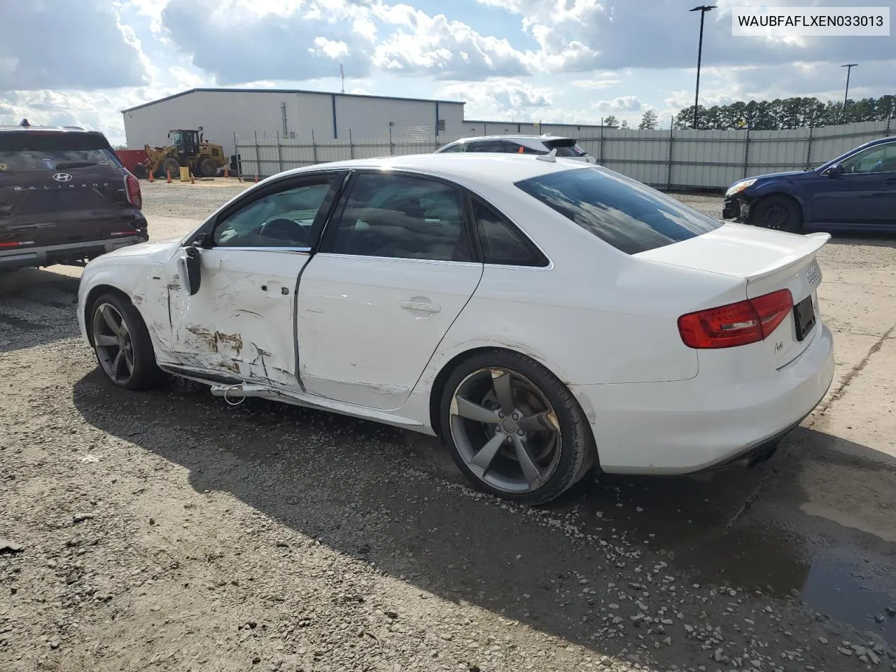 WAUBFAFLXEN033013 2014 Audi A4 Premium