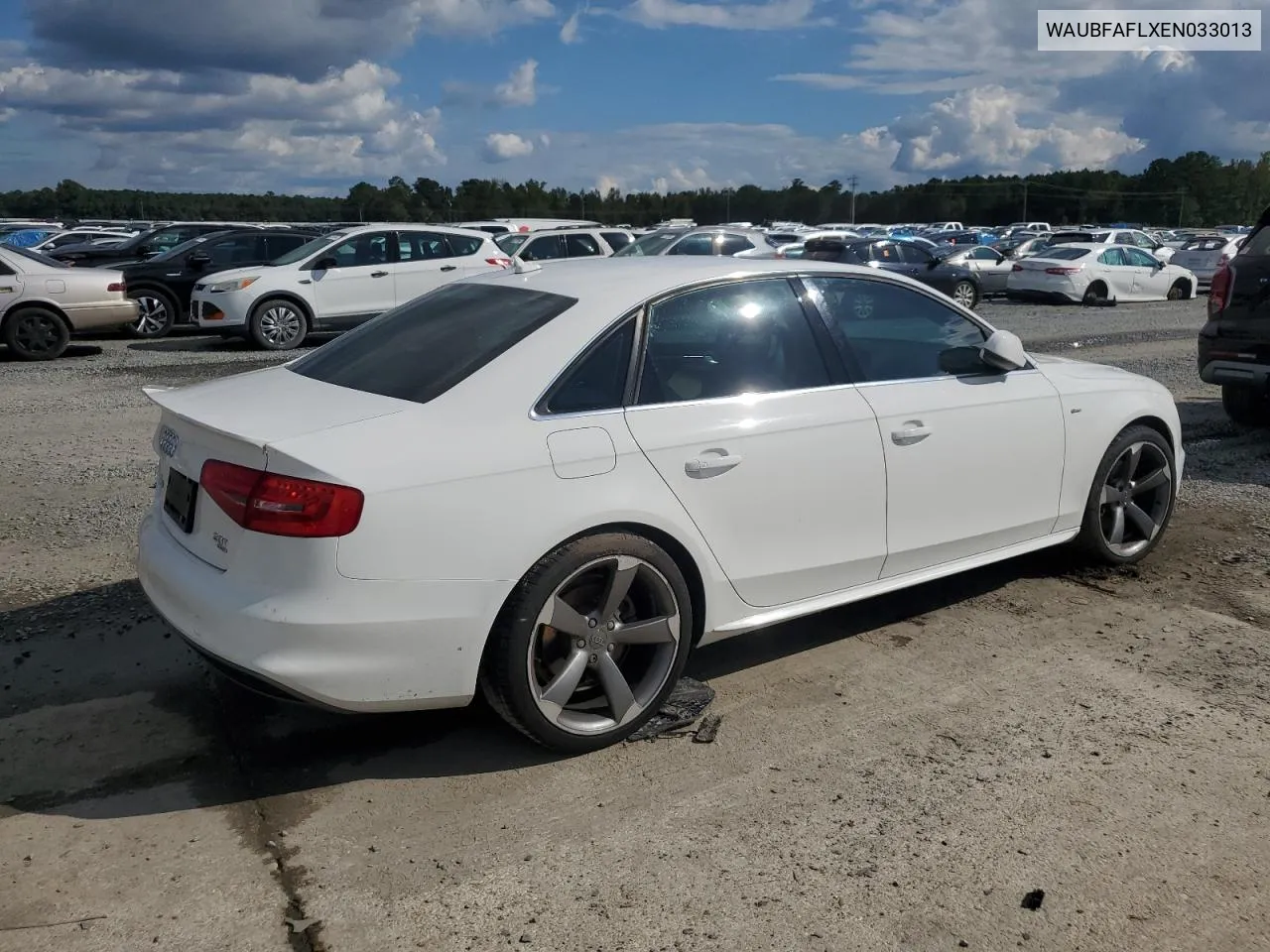 WAUBFAFLXEN033013 2014 Audi A4 Premium