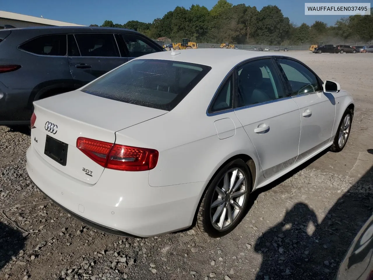 2014 Audi A4 Premium Plus VIN: WAUFFAFL6EN037495 Lot: 72456784