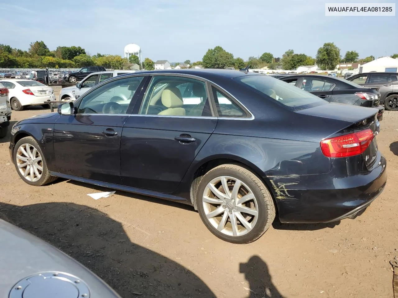 2014 Audi A4 Premium VIN: WAUAFAFL4EA081285 Lot: 72561014