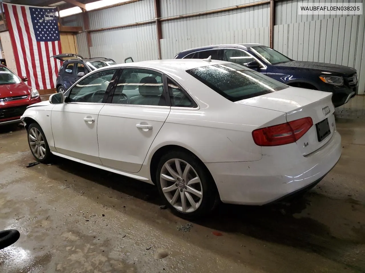 WAUBFAFL0EN038205 2014 Audi A4 Premium