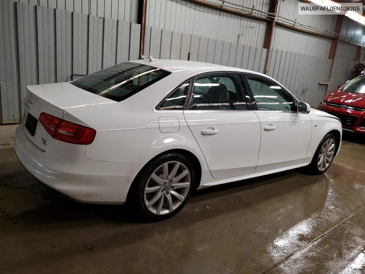 2014 Audi A4 Premium VIN: WAUBFAFL0EN038205 Lot: 72676294