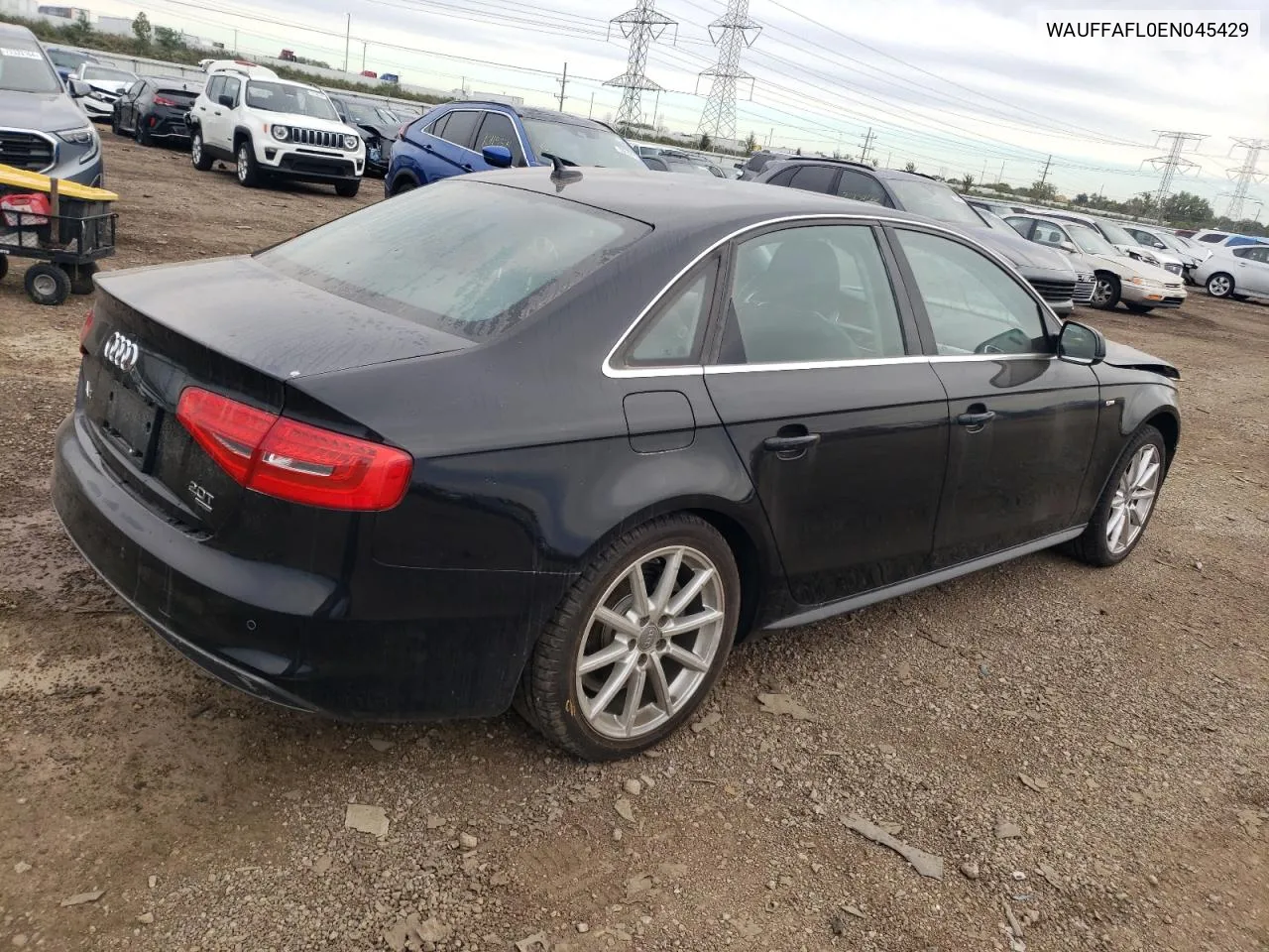 2014 Audi A4 Premium Plus VIN: WAUFFAFL0EN045429 Lot: 72769584