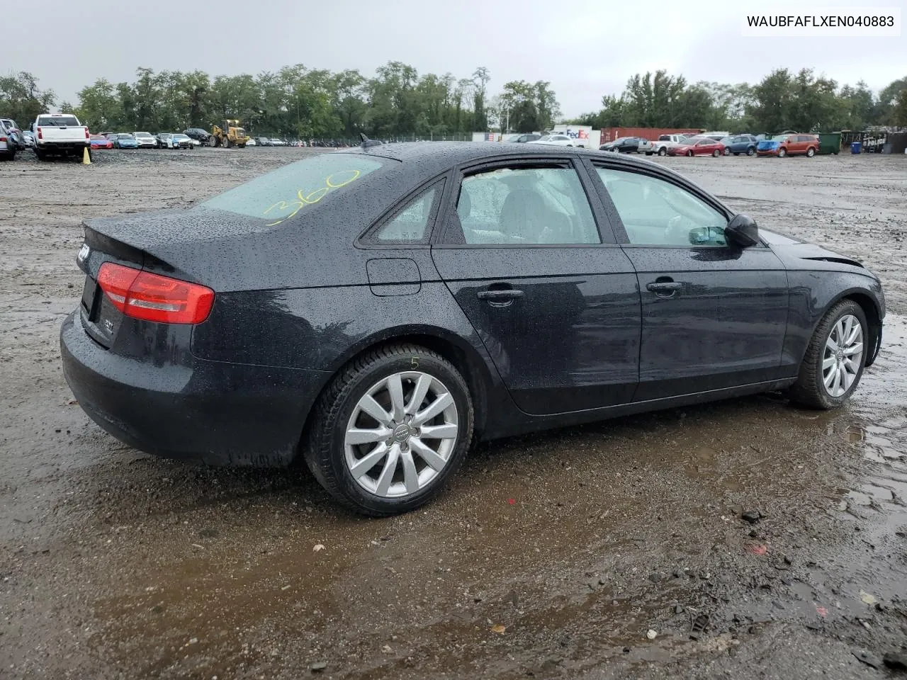 2014 Audi A4 Premium VIN: WAUBFAFLXEN040883 Lot: 73064044