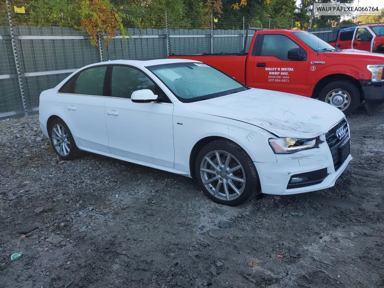 WAUFFAFLXEA066764 2014 Audi A4 Premium Plus