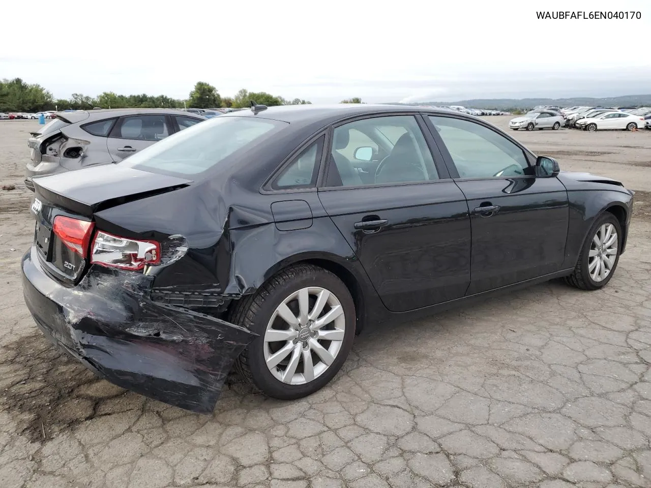 2014 Audi A4 Premium VIN: WAUBFAFL6EN040170 Lot: 73274964