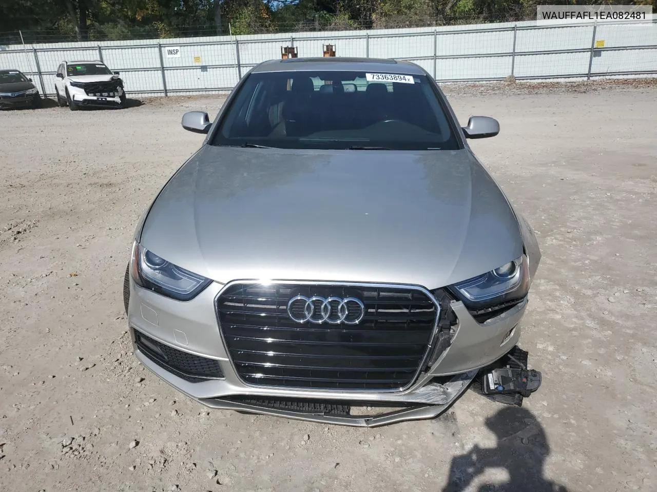 2014 Audi A4 Premium Plus VIN: WAUFFAFL1EA082481 Lot: 73363894