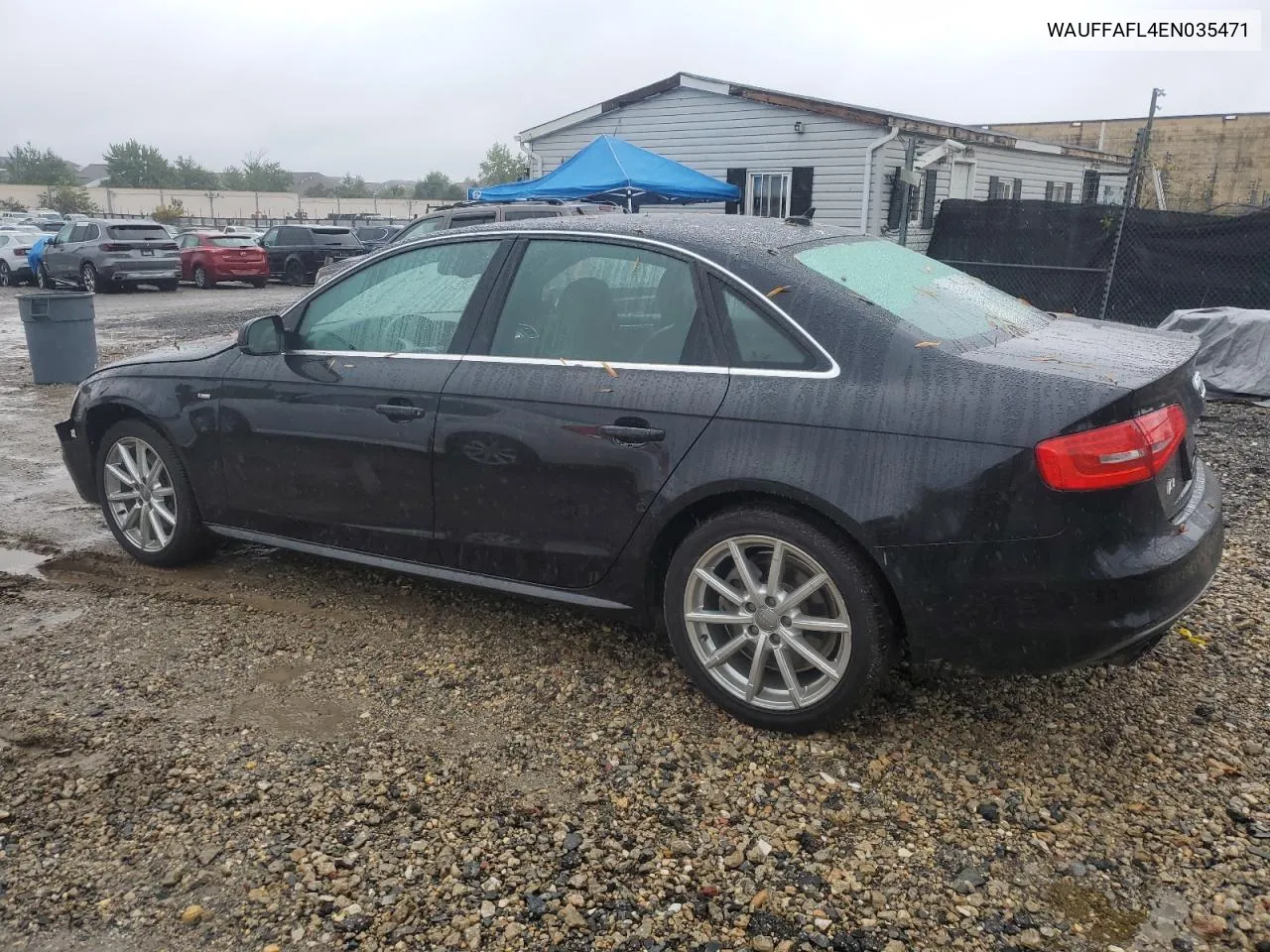 2014 Audi A4 Premium Plus VIN: WAUFFAFL4EN035471 Lot: 73363904