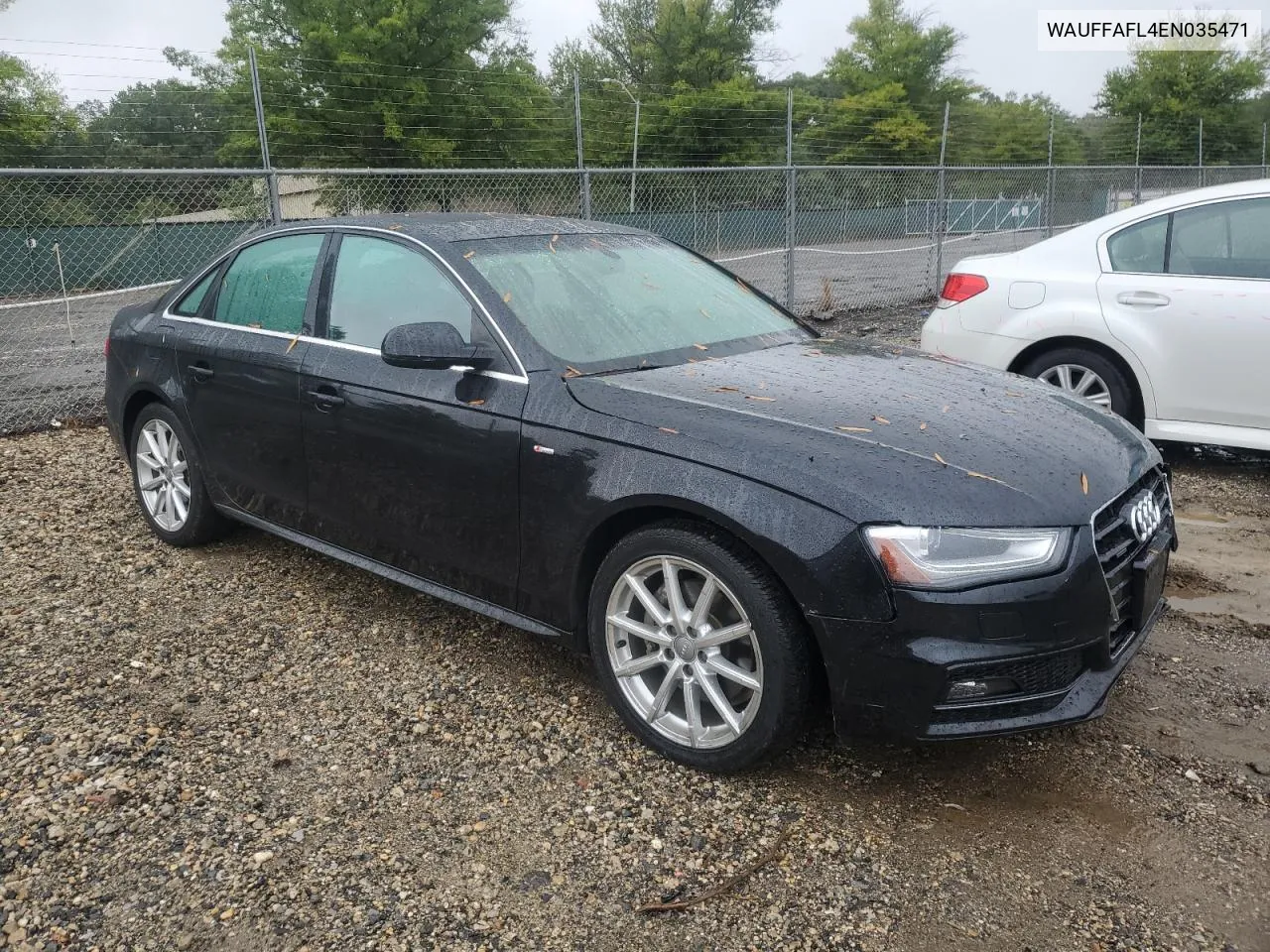 2014 Audi A4 Premium Plus VIN: WAUFFAFL4EN035471 Lot: 73363904