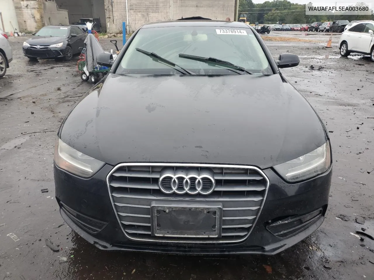 2014 Audi A4 Premium VIN: WAUAFAFL5EA003680 Lot: 73378914