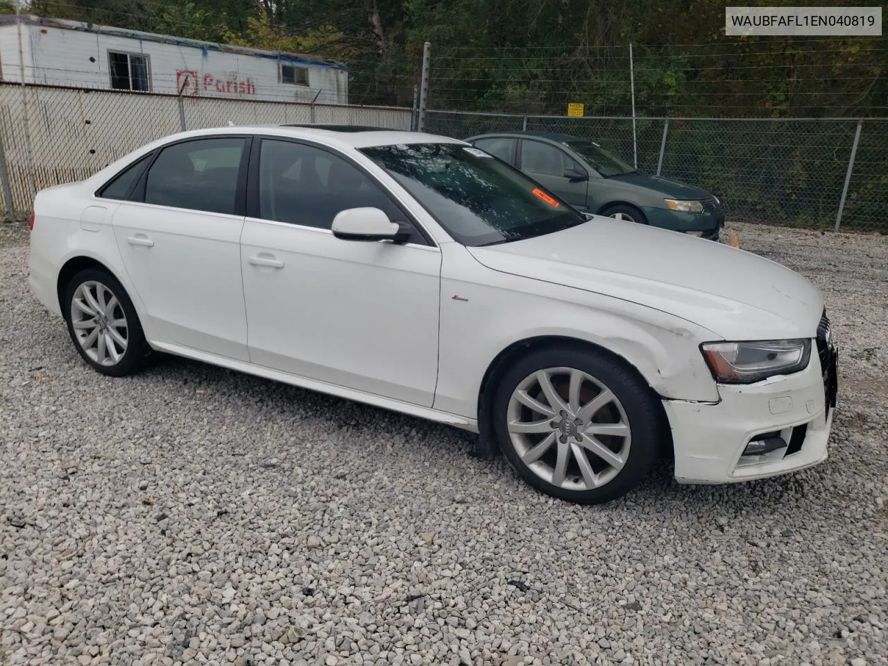 2014 Audi A4 Premium VIN: WAUBFAFL1EN040819 Lot: 73840574