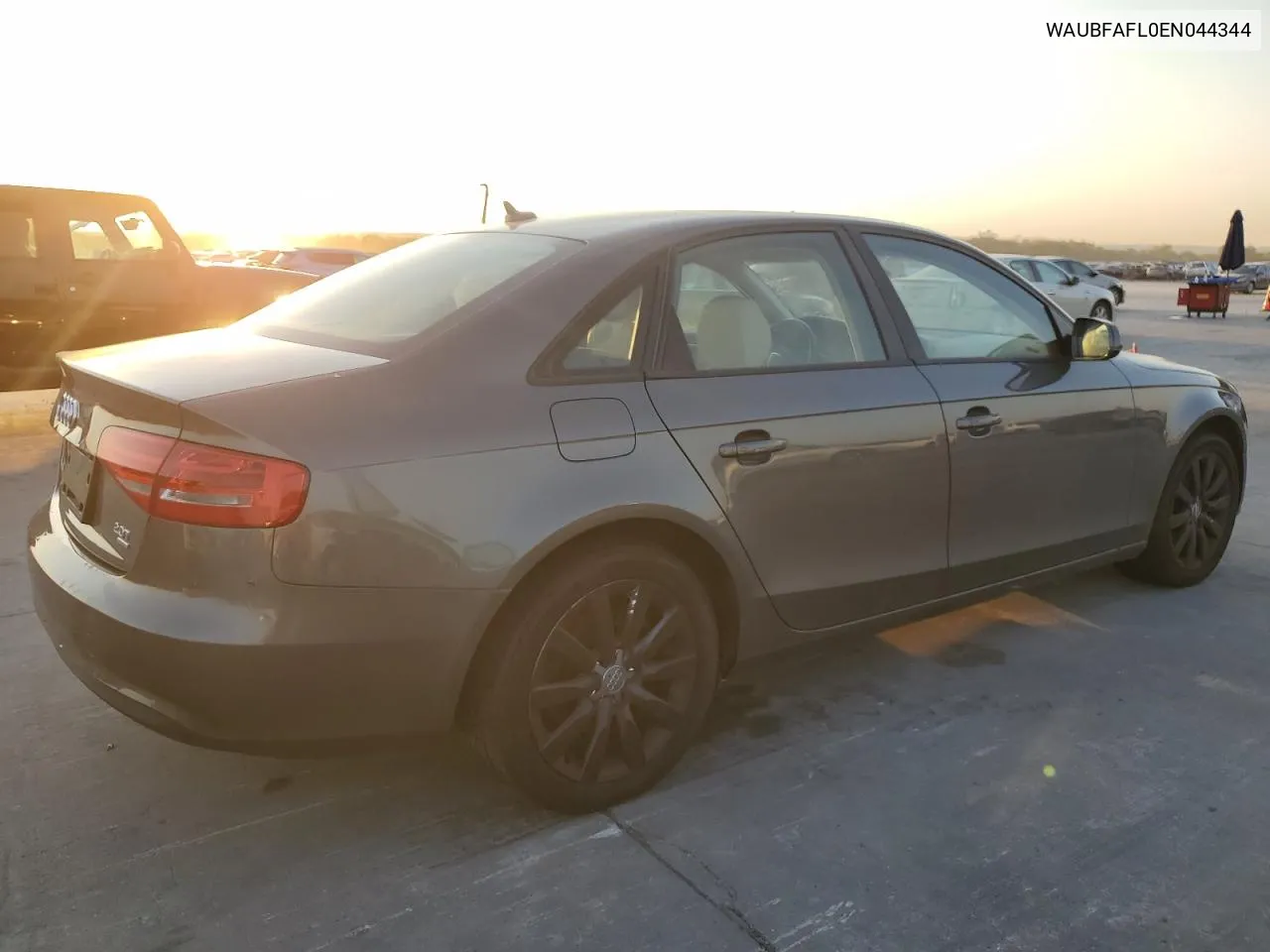 2014 Audi A4 Premium VIN: WAUBFAFL0EN044344 Lot: 74014934