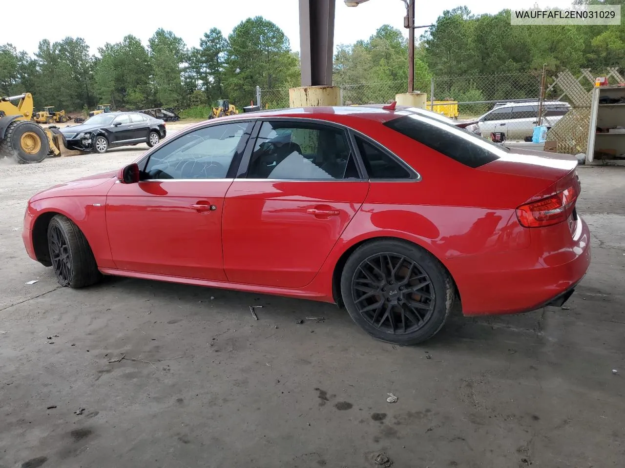 2014 Audi A4 Premium Plus VIN: WAUFFAFL2EN031029 Lot: 74276874