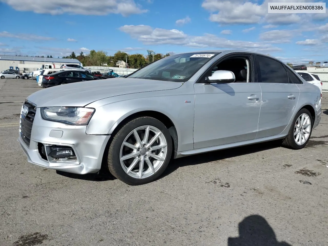 WAUFFAFLXEN008386 2014 Audi A4 Premium Plus