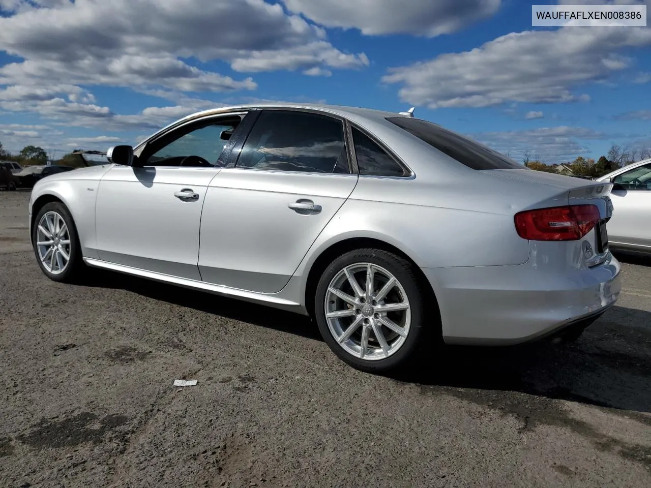 WAUFFAFLXEN008386 2014 Audi A4 Premium Plus