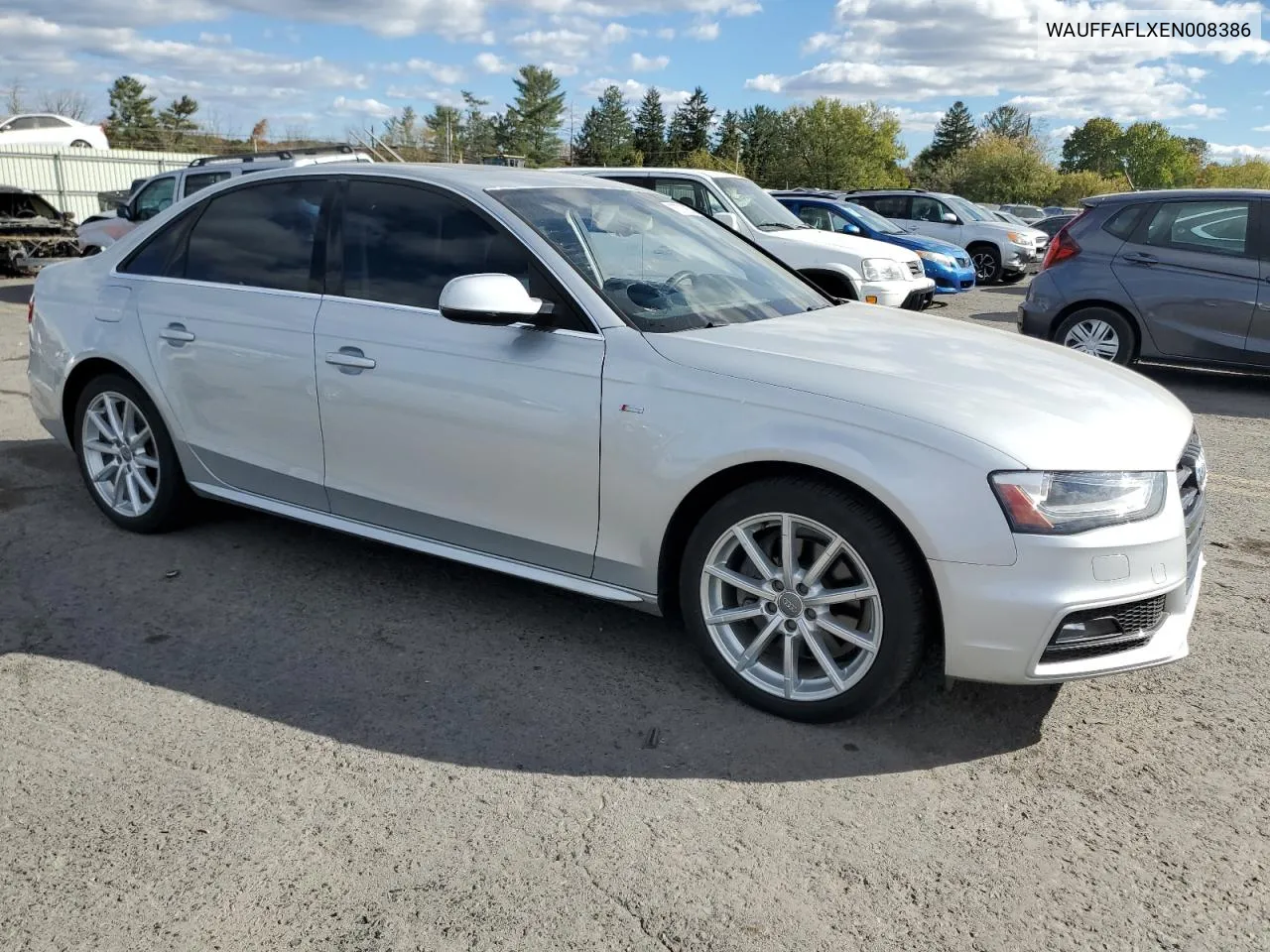 WAUFFAFLXEN008386 2014 Audi A4 Premium Plus