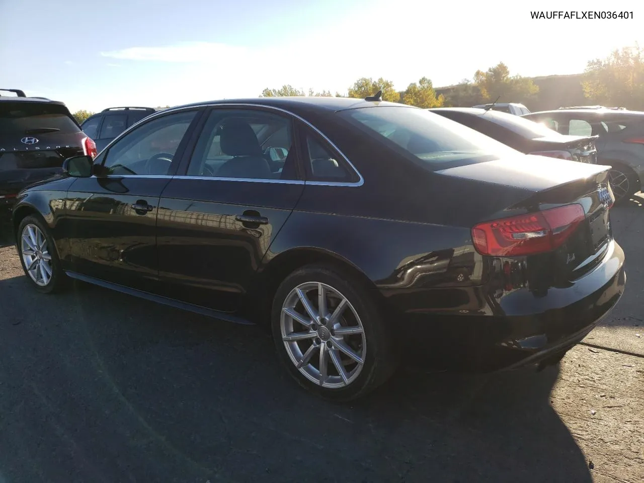 2014 Audi A4 Premium Plus VIN: WAUFFAFLXEN036401 Lot: 75883574