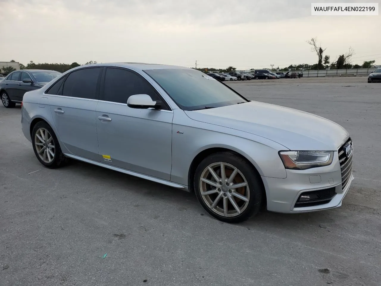 2014 Audi A4 Premium Plus VIN: WAUFFAFL4EN022199 Lot: 76364914