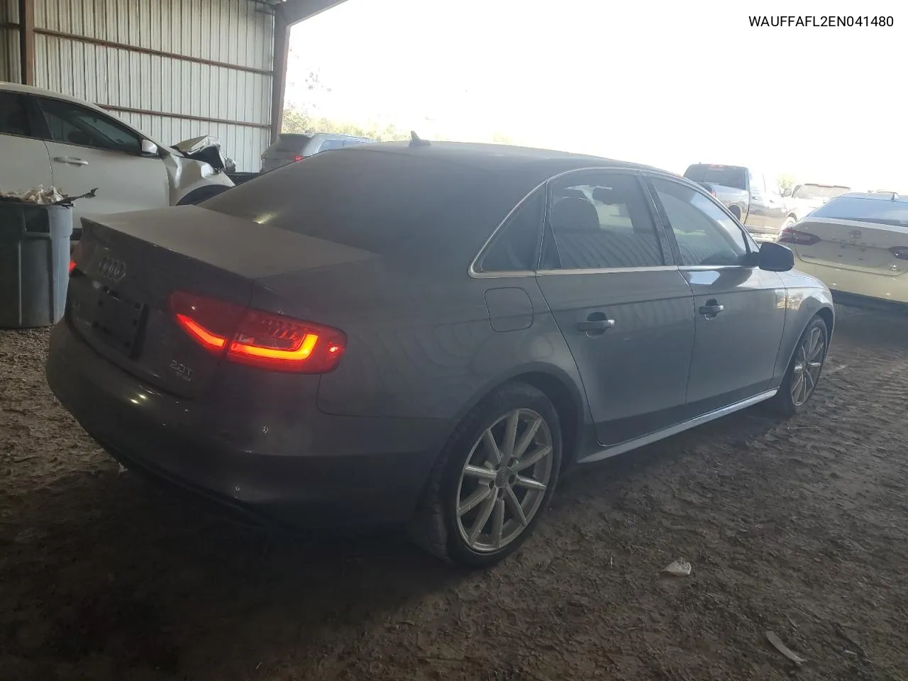 2014 Audi A4 Premium Plus VIN: WAUFFAFL2EN041480 Lot: 76420894